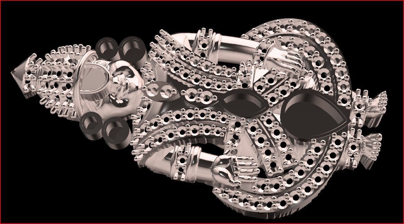 BALAJI VENKATAESWARA LOCKETS 3D print model_4