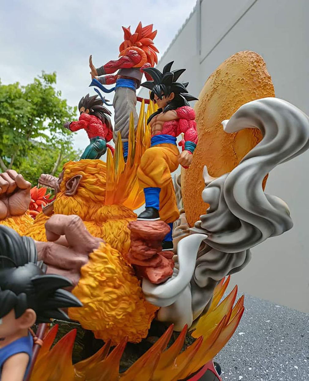 DRAGON BALL GT DIORAMA 3D Model Ready to Print 3D print model_6