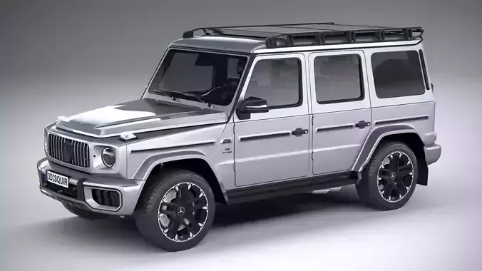 Mercedes-Benz G63 AMG 2025 LowPoly 3D model