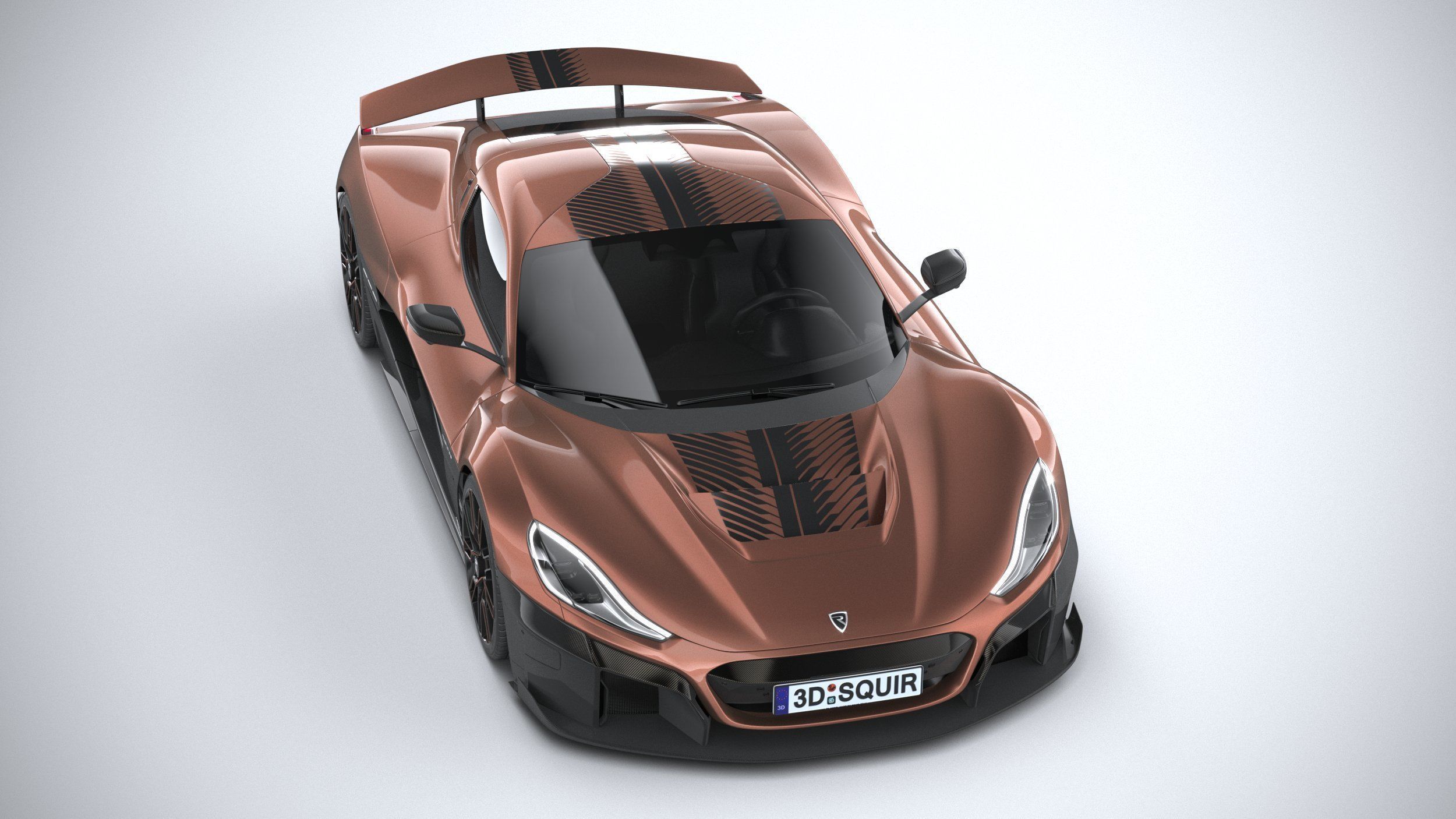 Rimac Nevera 15th Anniversary Edition 2024 3D model_12