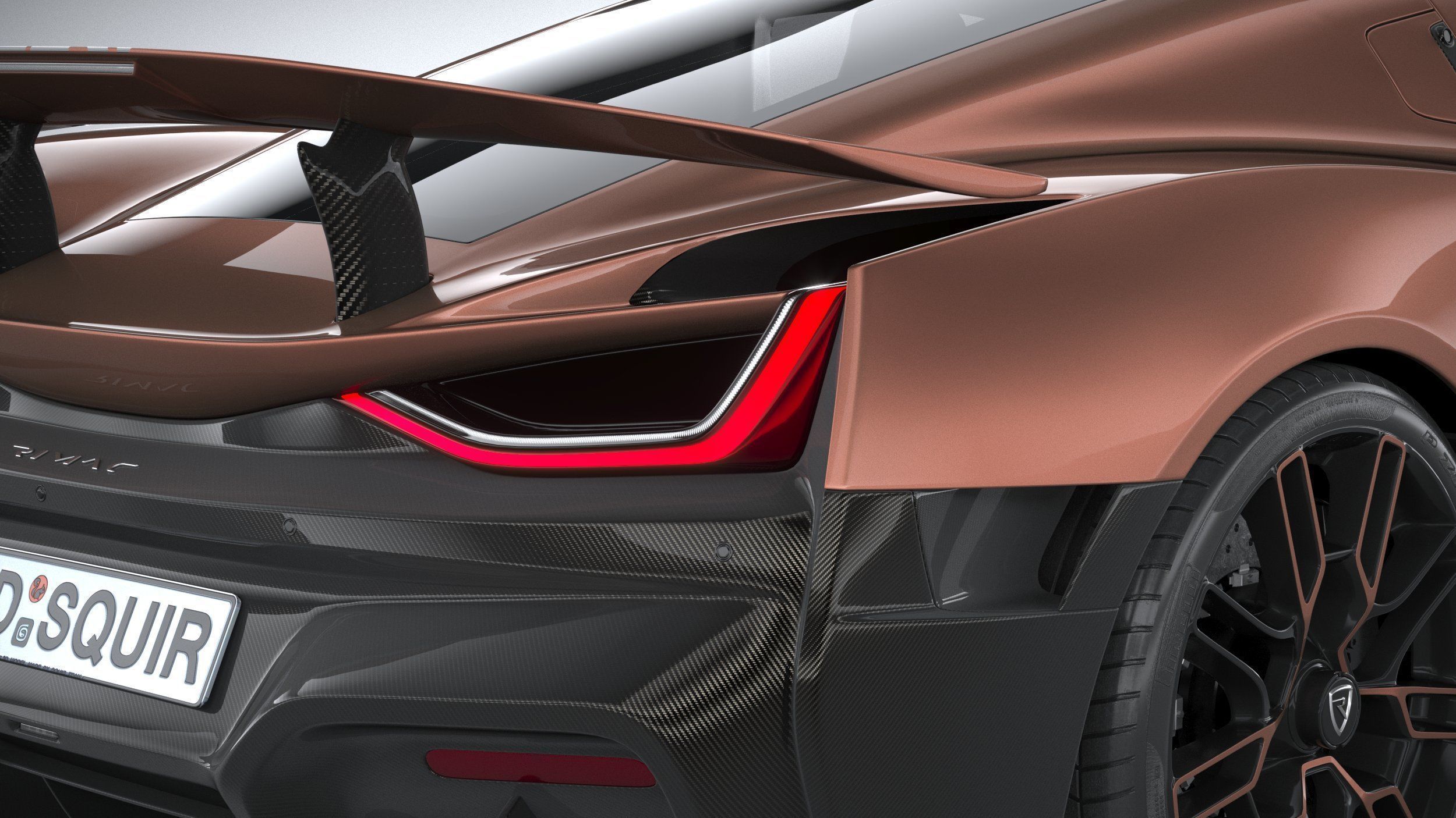 Rimac Nevera 15th Anniversary Edition 2024 3D model_18