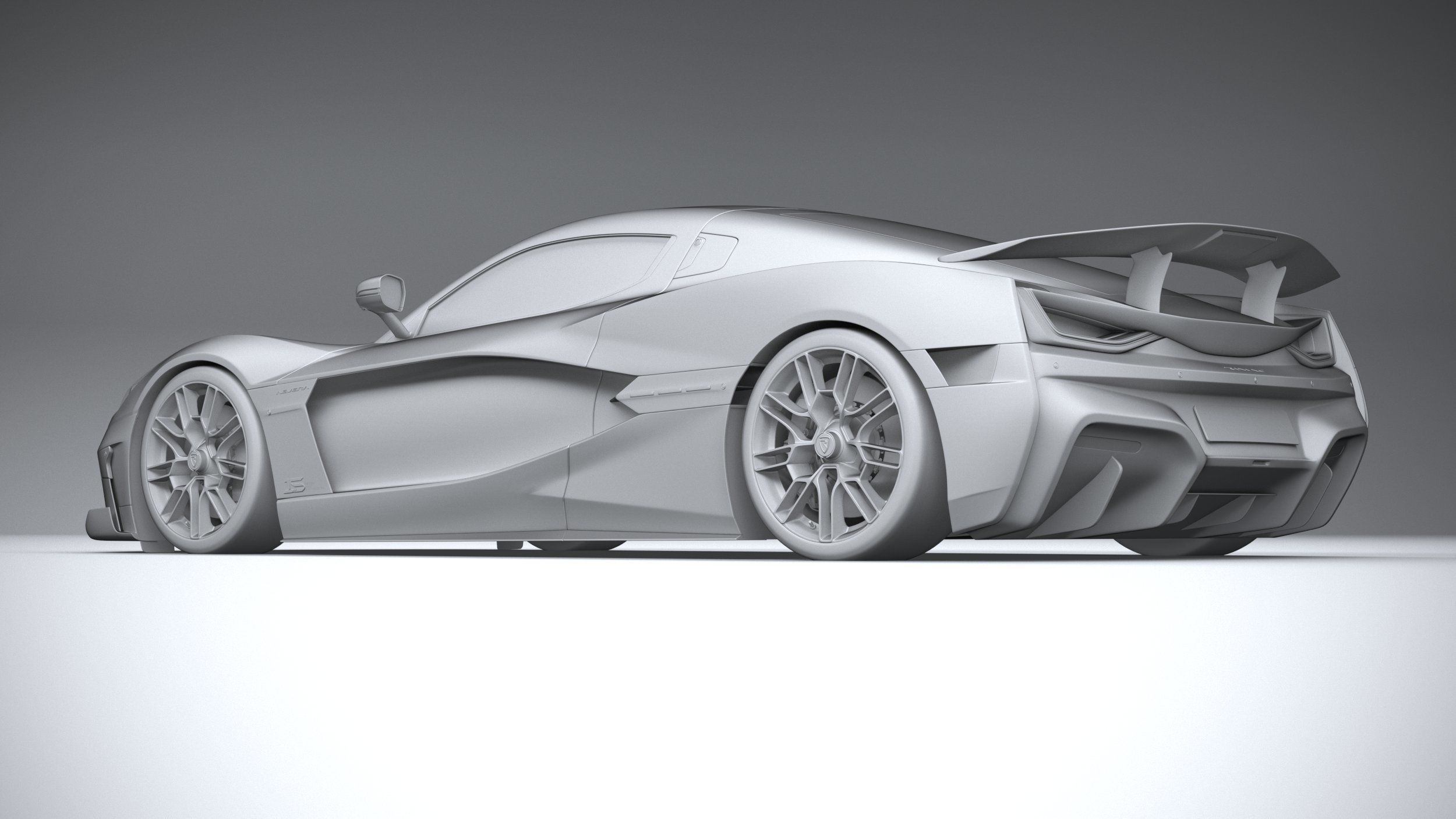 Rimac Nevera 15th Anniversary Edition 2024 3D model_21