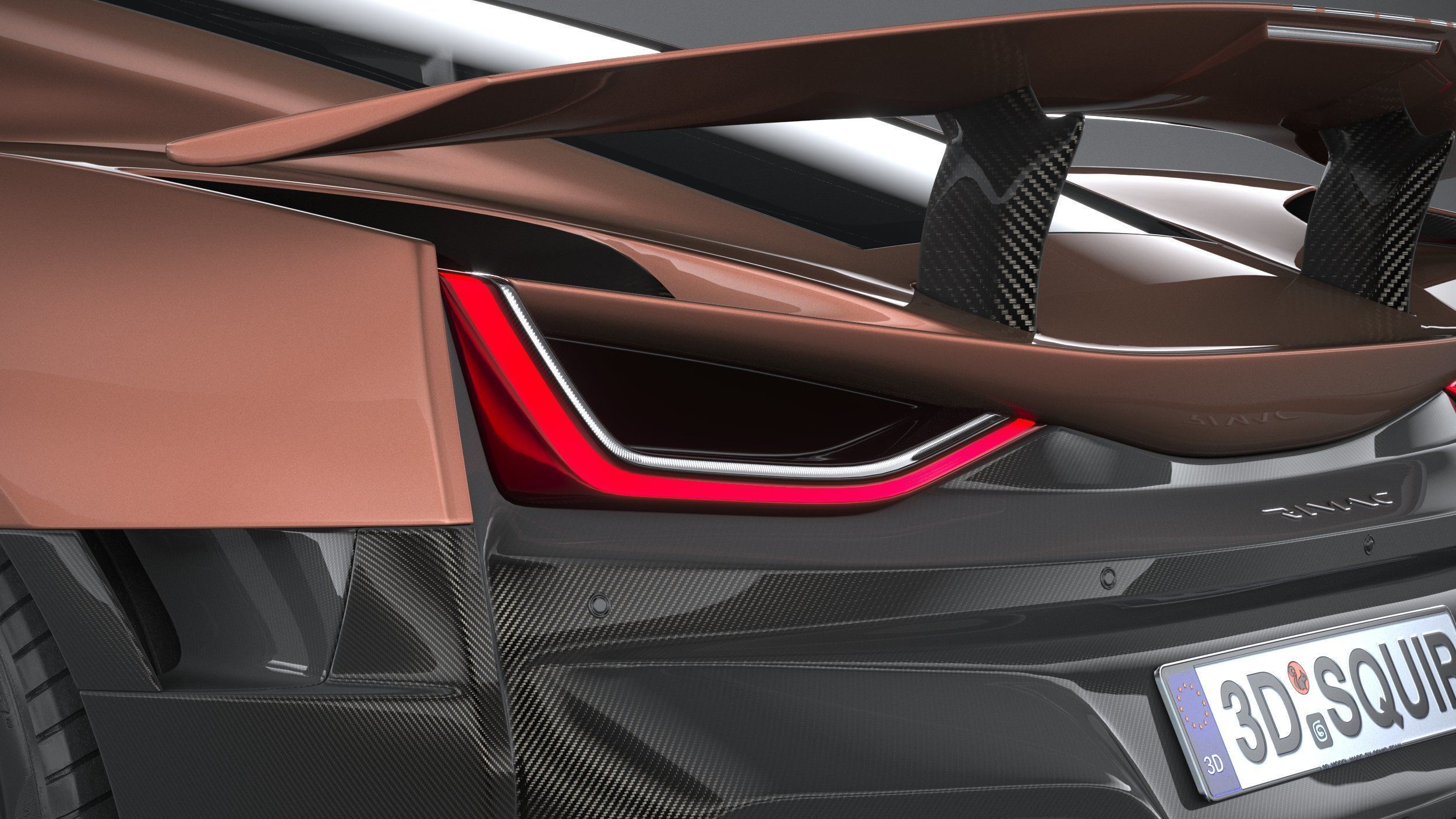 Rimac Nevera 15th Anniversary Edition 2024 3D model_15