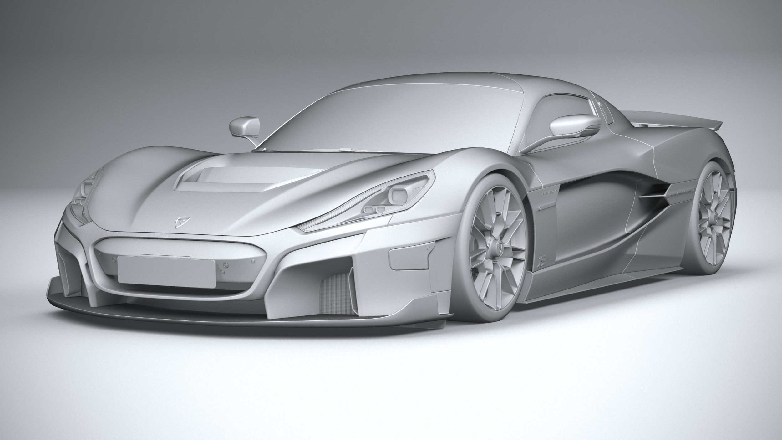 Rimac Nevera 15th Anniversary Edition 2024 3D model_20