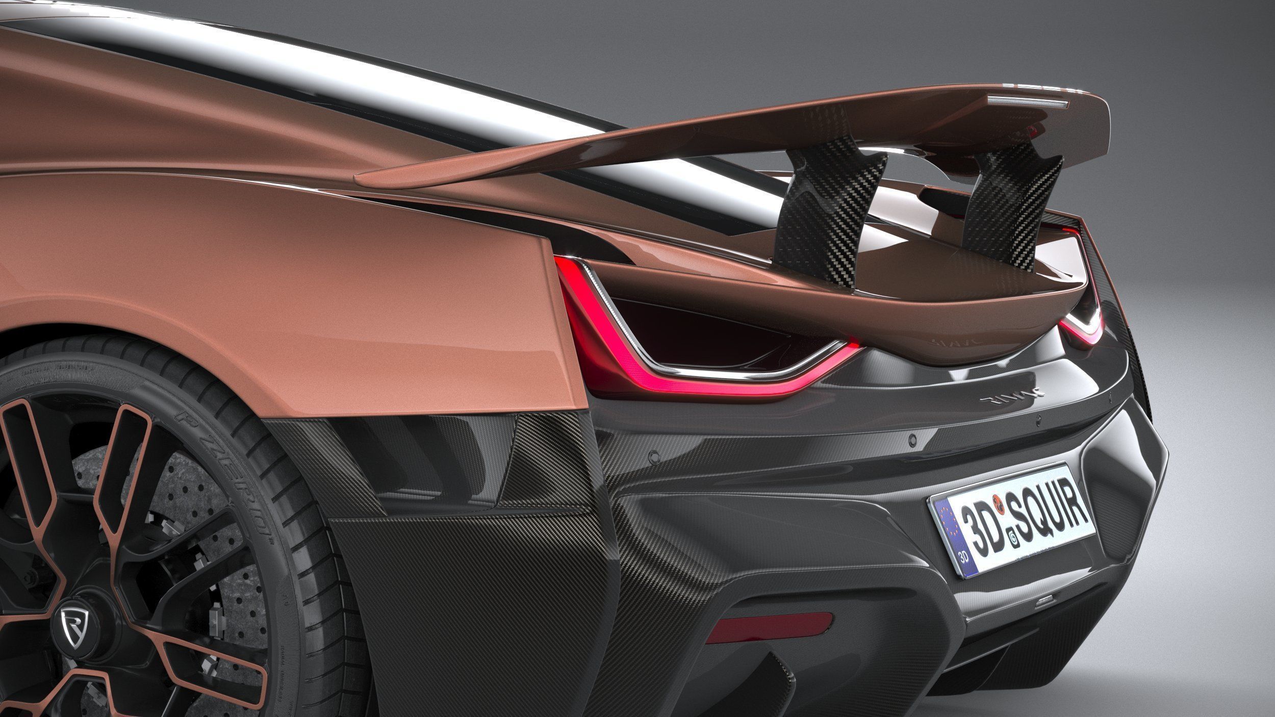 Rimac Nevera 15th Anniversary Edition 2024 3D model_6