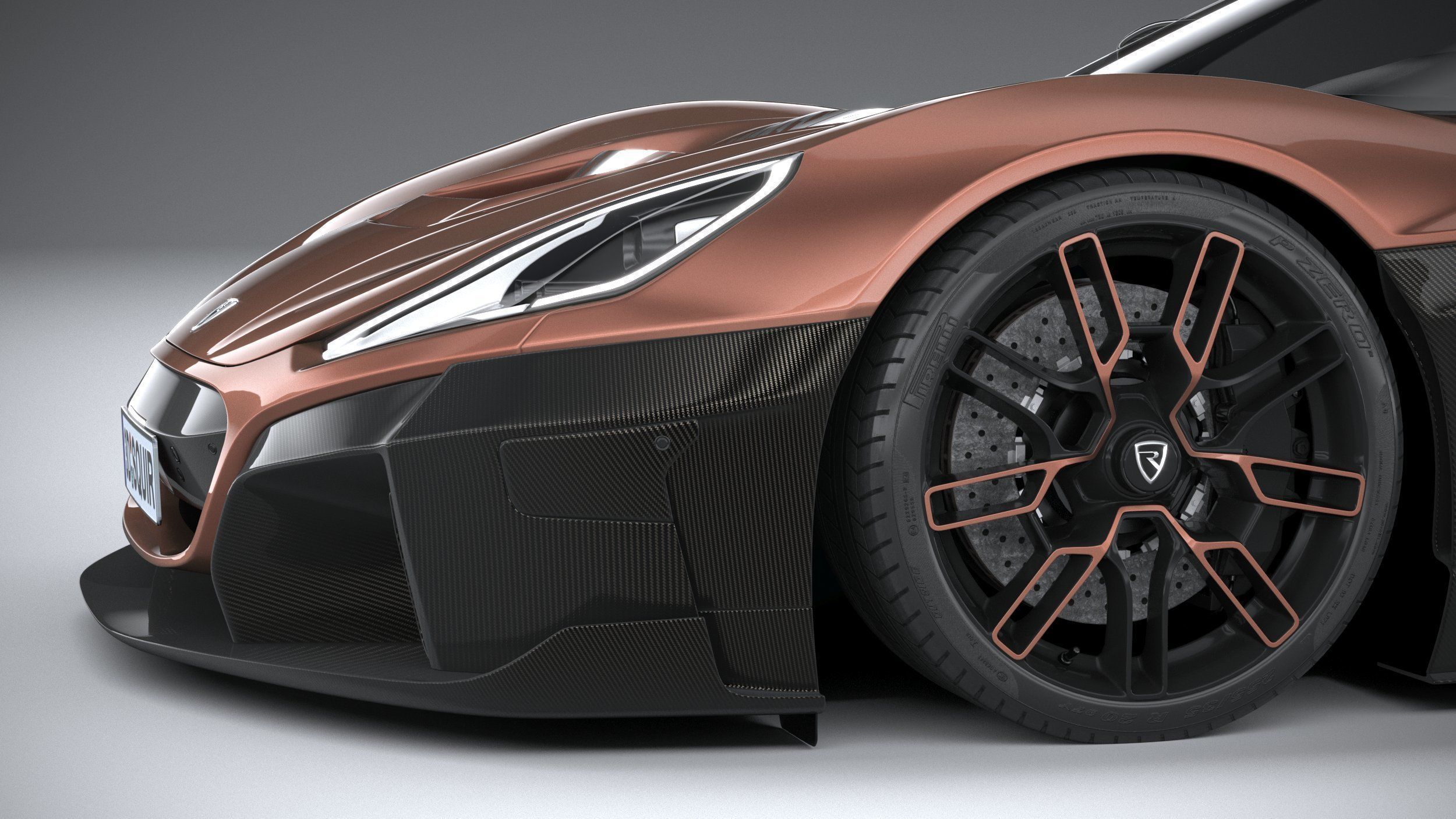 Rimac Nevera 15th Anniversary Edition 2024 3D model_3