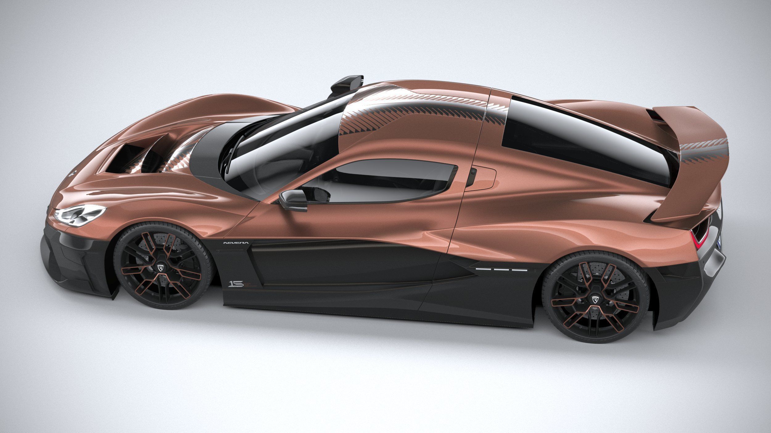Rimac Nevera 15th Anniversary Edition 2024 3D model_9