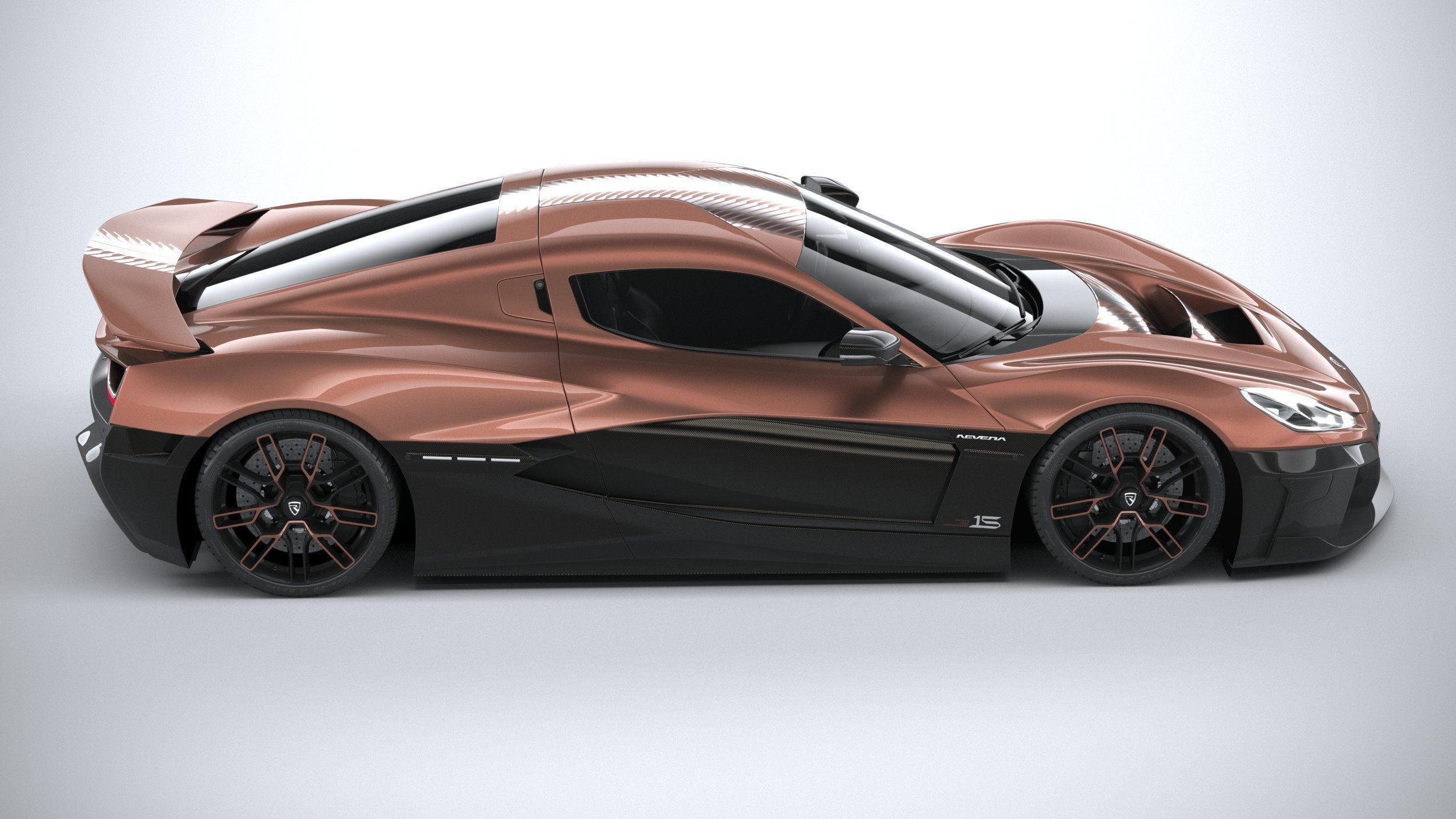 Rimac Nevera 15th Anniversary Edition 2024 3D model_11