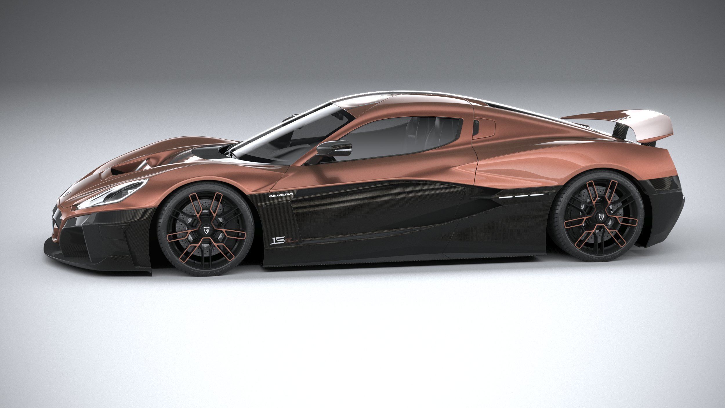 Rimac Nevera 15th Anniversary Edition 2024 3D model_8