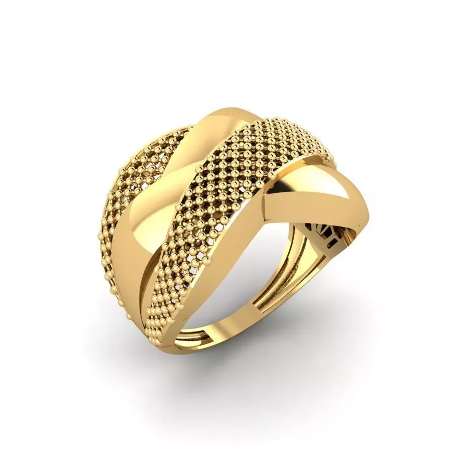 Orbline-R05 Golden Weave 3D print model_5