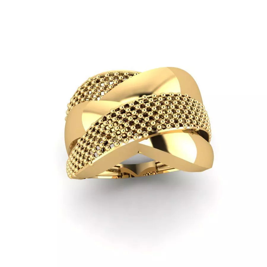 Orbline-R05 Golden Weave 3D print model_7