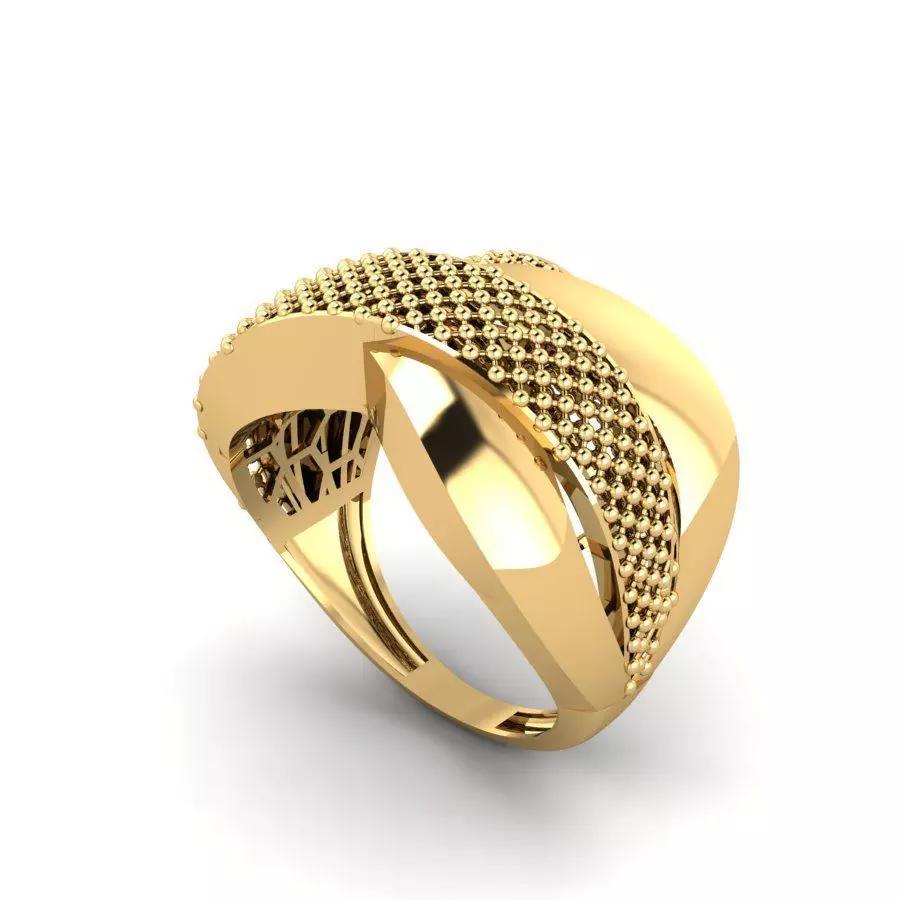Orbline-R05 Golden Weave 3D print model_6