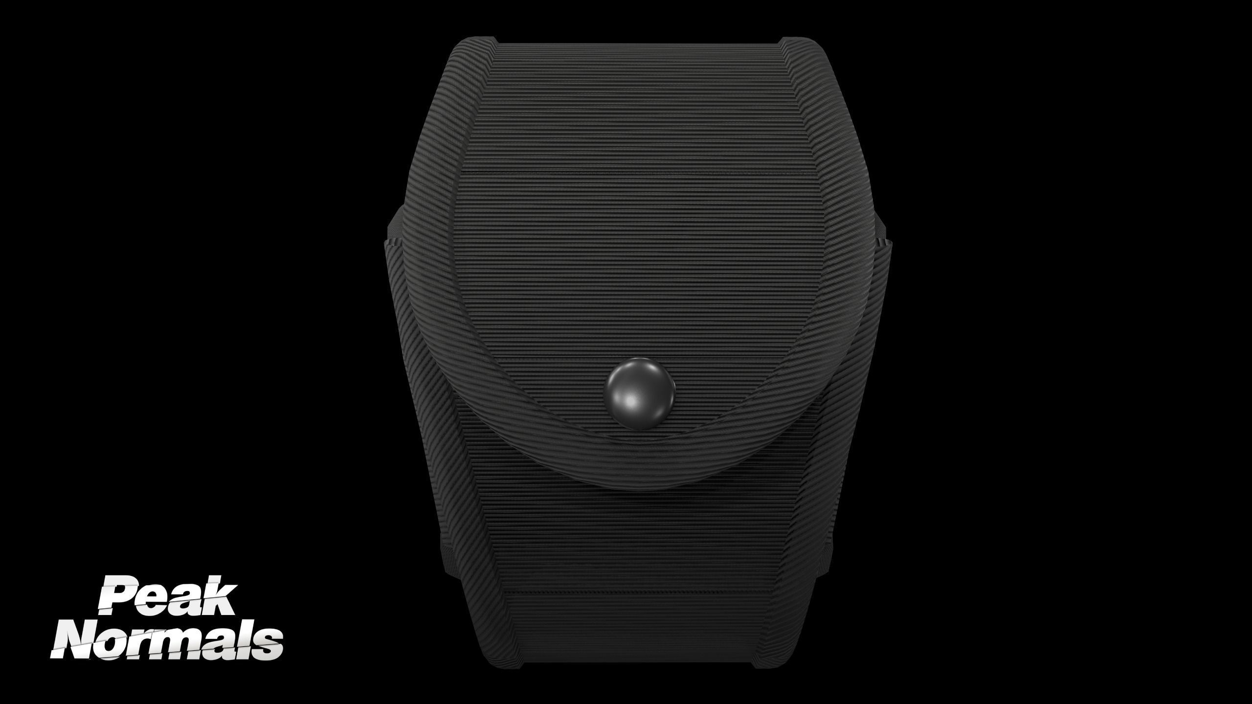 SHN Cuffs with Two covers Low-poly 3D model_8