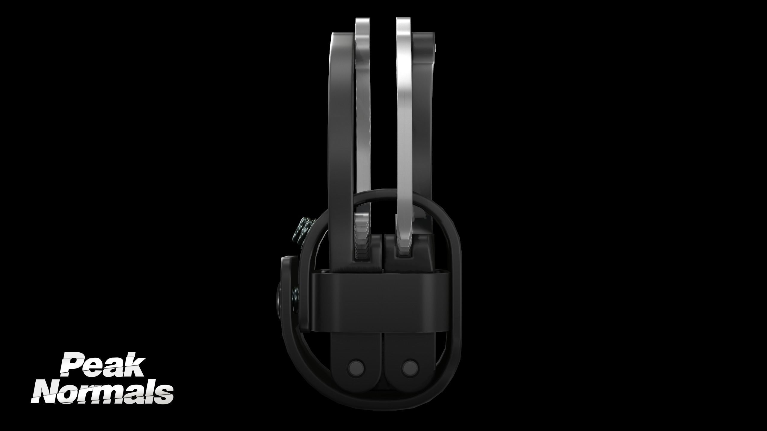 SHN Cuffs with Two covers Low-poly 3D model_6