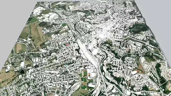 Cityscape Liberec Czech Republic