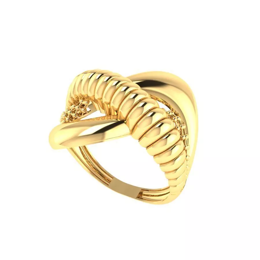 Orbline-R10 Golden Serpent 3D print model_1