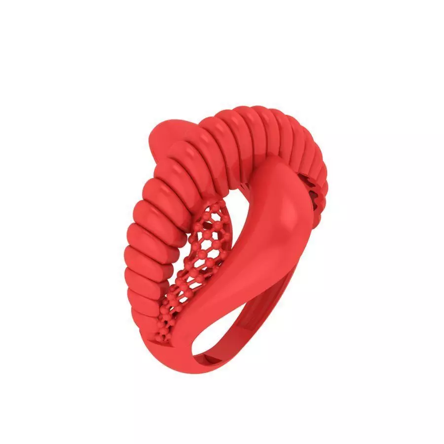 Orbline-R10 Golden Serpent 3D print model_6