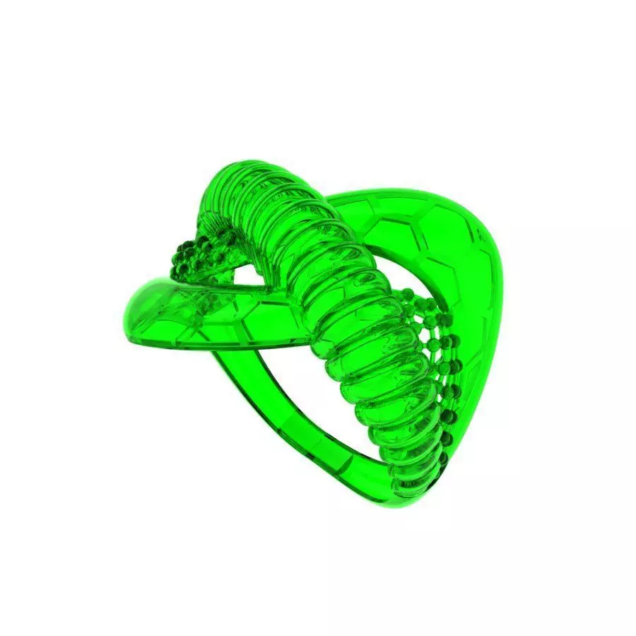 Orbline-R10 Golden Serpent 3D print model_7