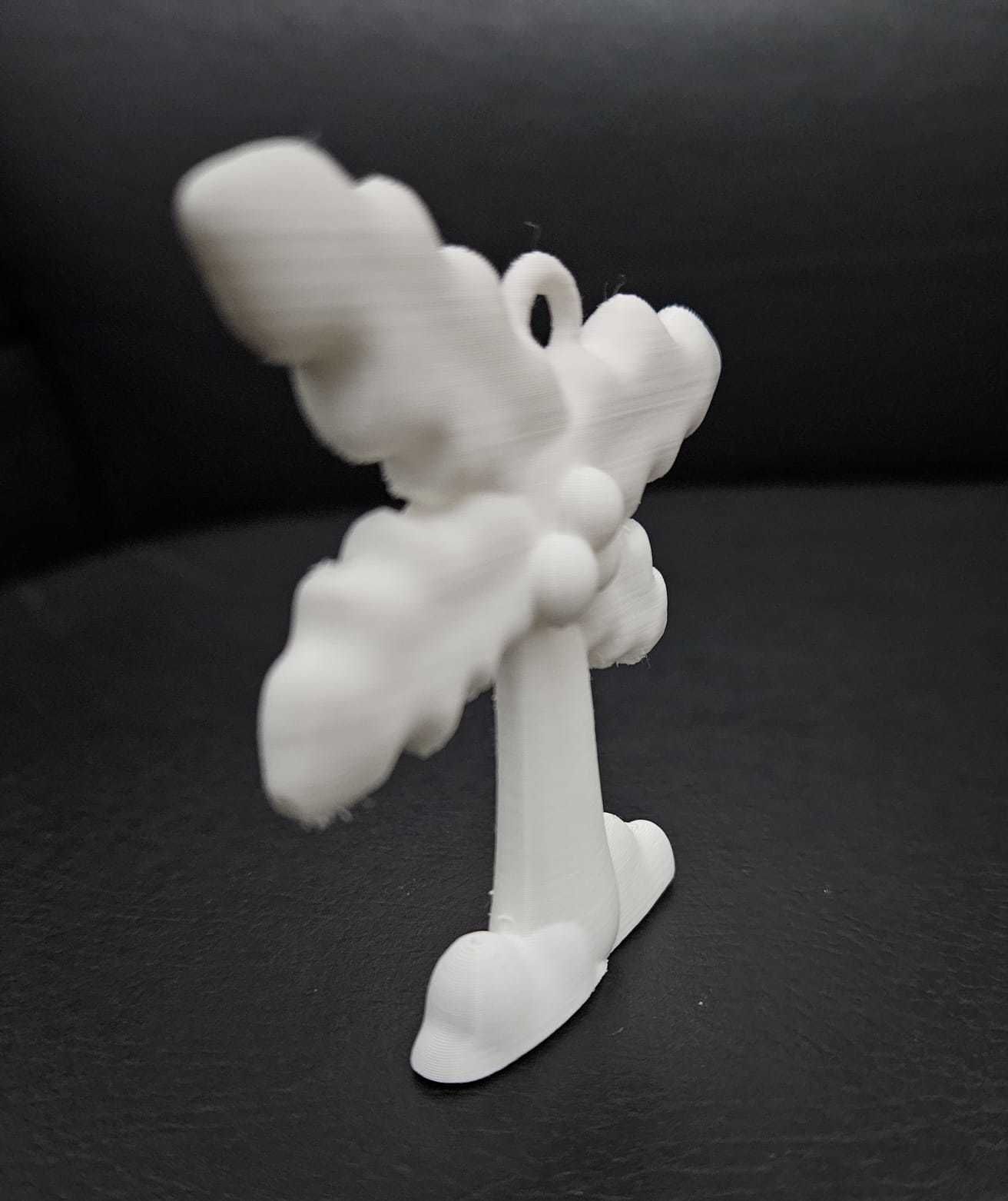 Coconut Tree Keychain 3D print model_5