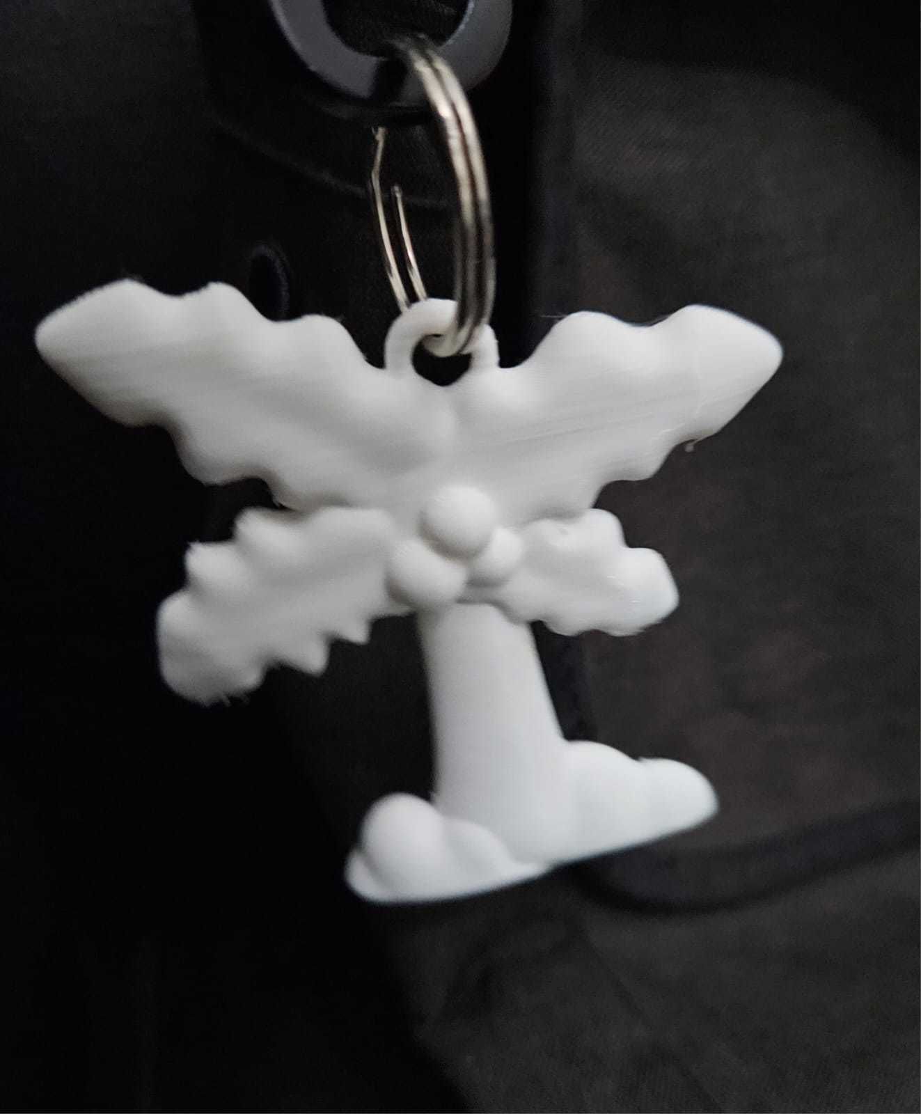 Coconut Tree Keychain 3D print model_17