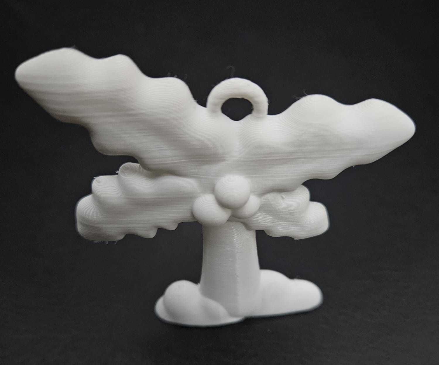 Coconut Tree Keychain 3D print model_13