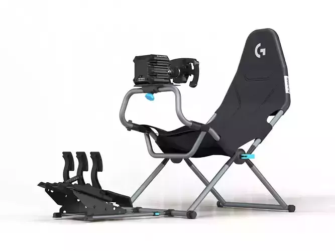 Playseat Challenge X Fanatec DD 3D model