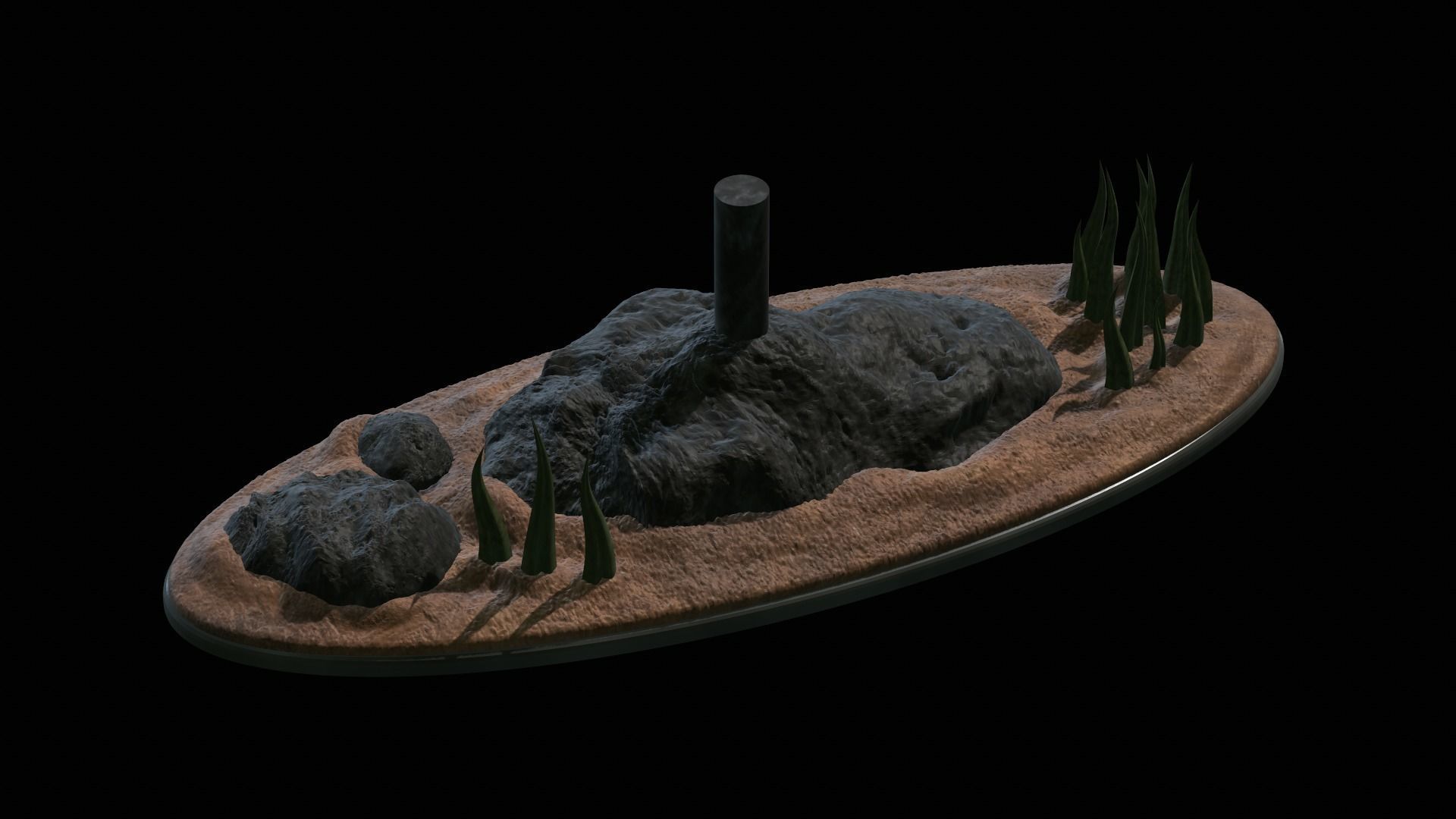 fish Common dentex underwater detailed texture 3D print model_15