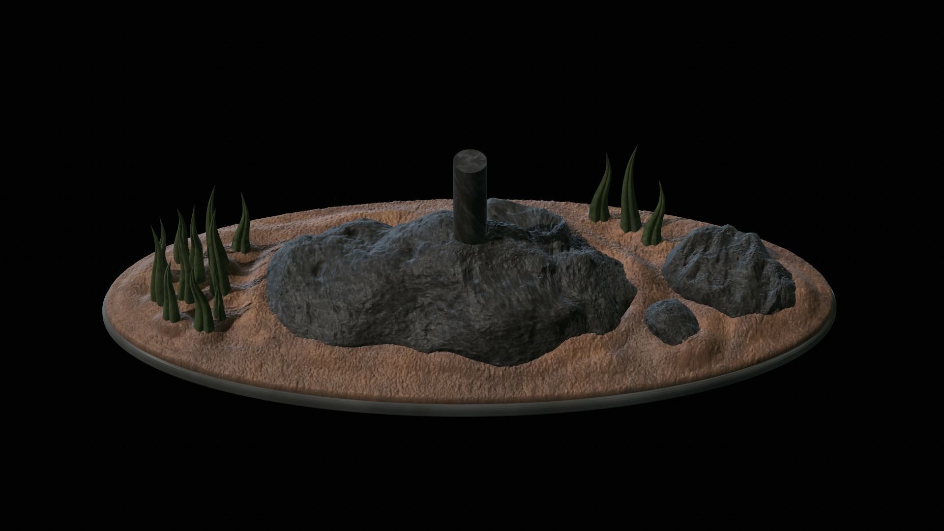 fish Common dentex underwater detailed texture 3D print model_51