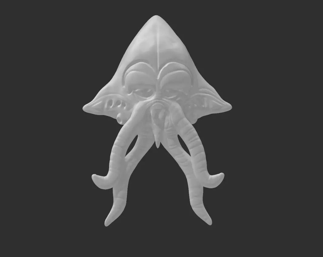 STAR WARS QUARREN HEAD FOR BLACK SERIES 3D print model_0