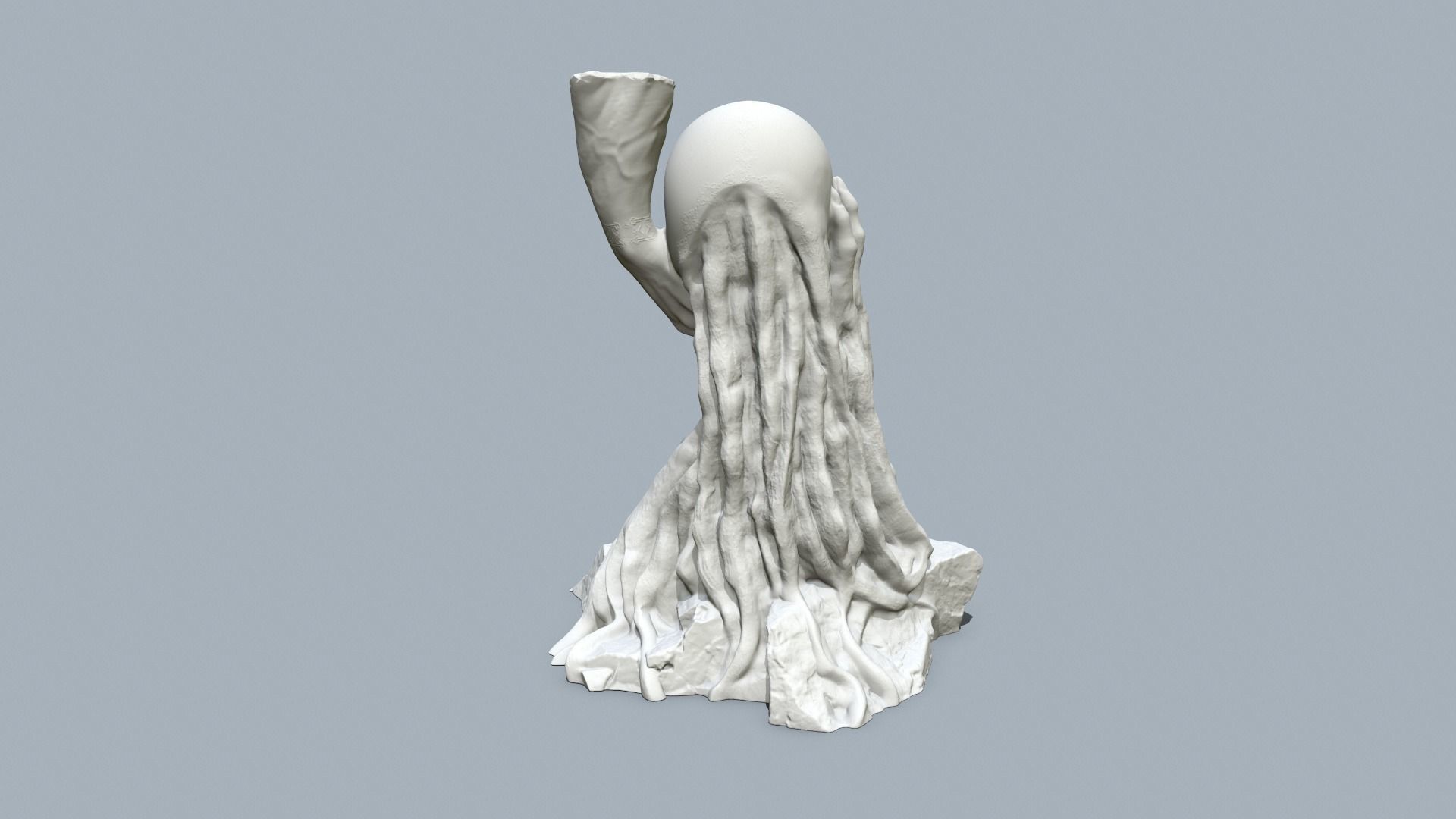 Printable model Handsof the devil 3D print model_7