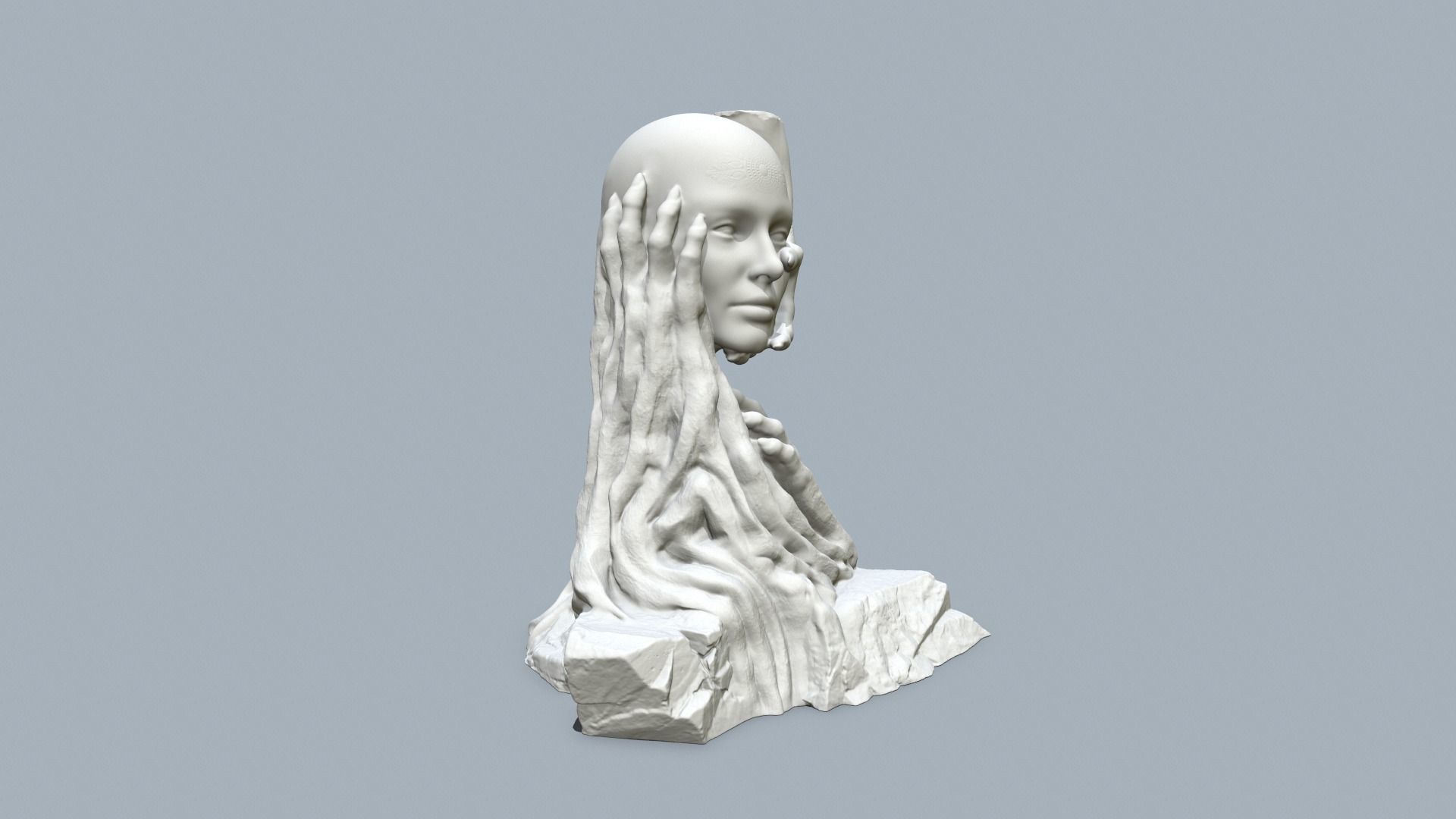 Printable model Handsof the devil 3D print model_4