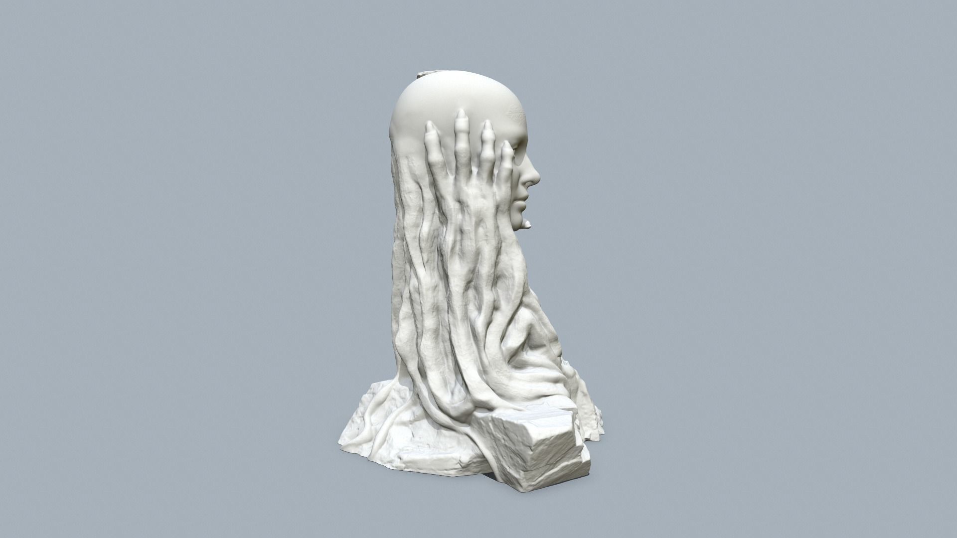 Printable model Handsof the devil 3D print model_5