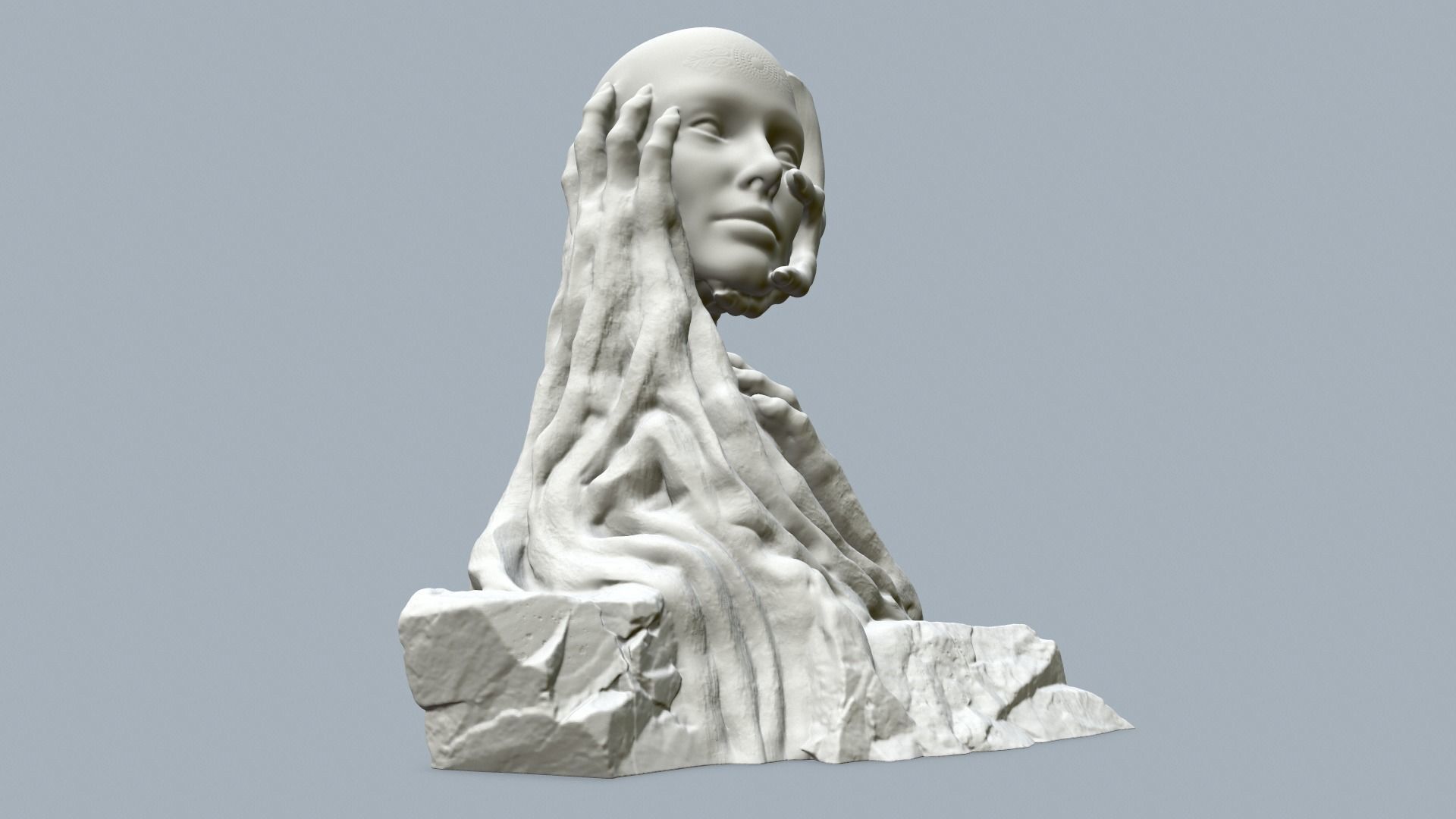 Printable model Handsof the devil 3D print model_1