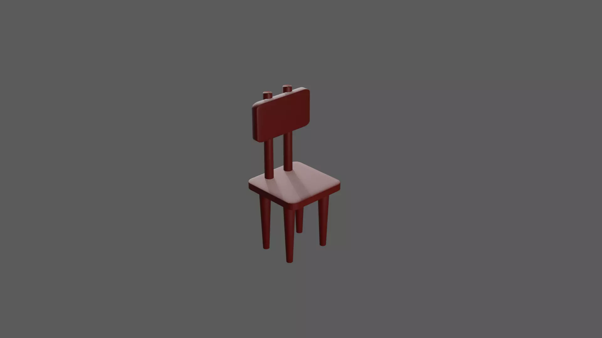 Furniture Low Poly Low-poly 3D model