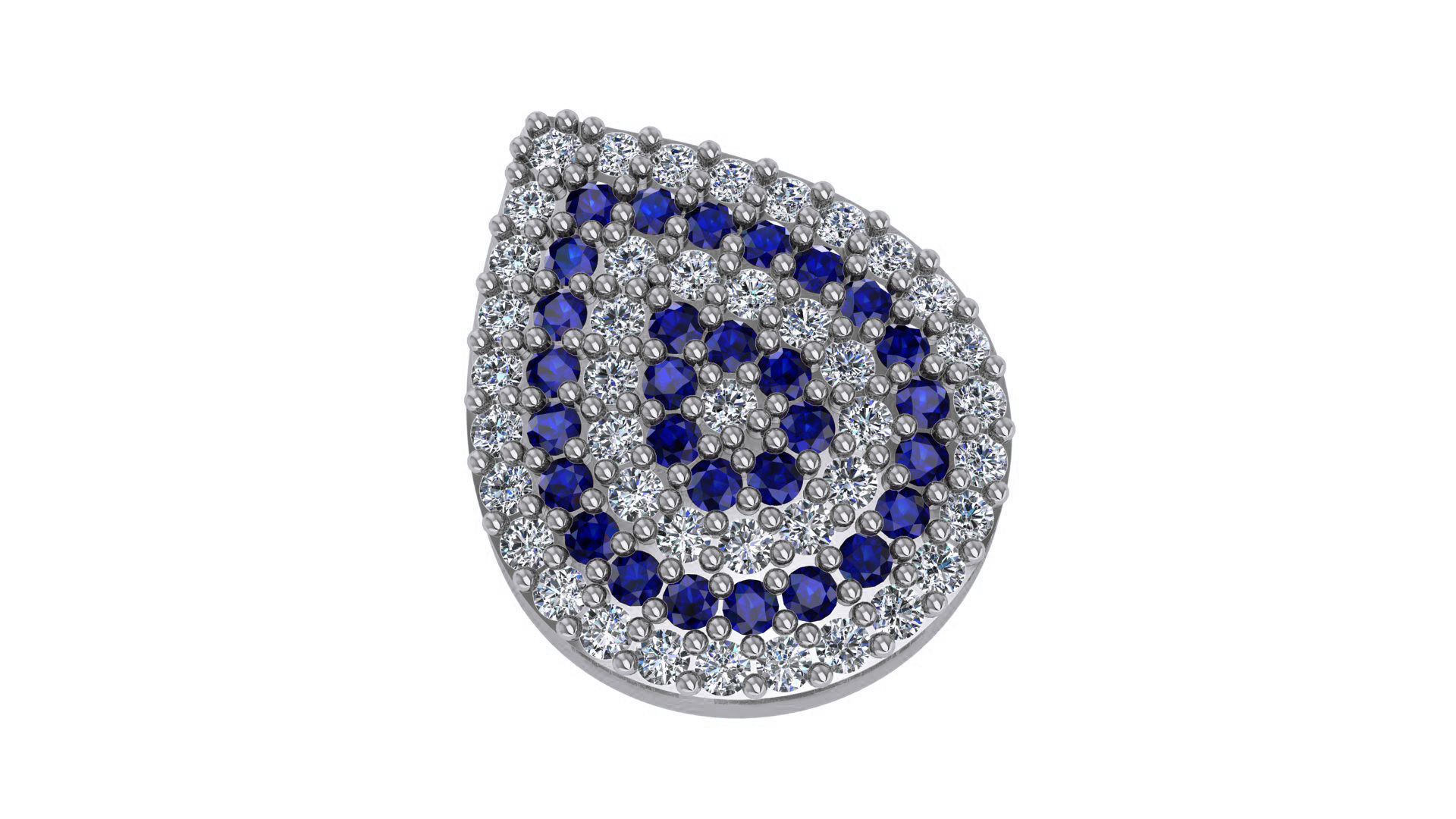 Light Charm Pendant Necklace 3D print model_2