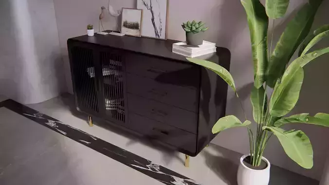 Cabinet minimalist modern 