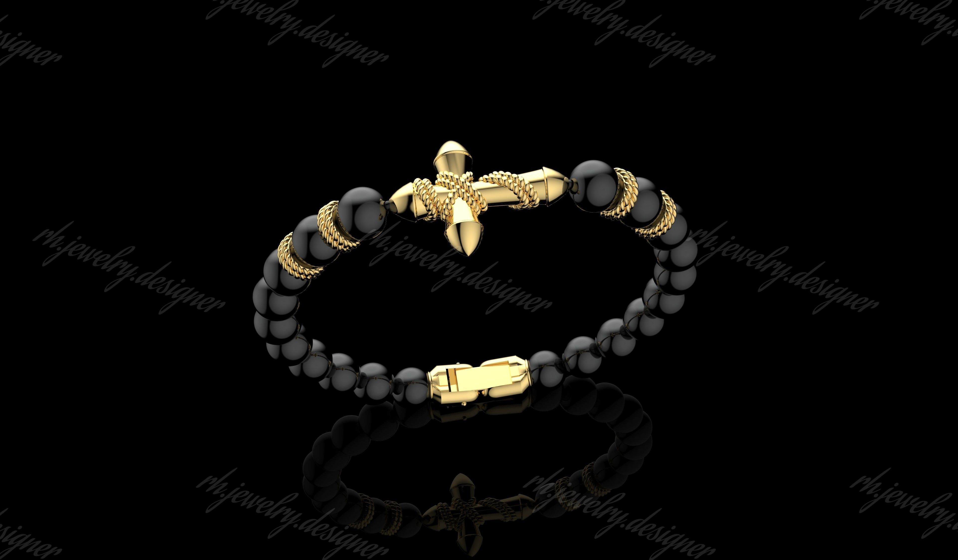 Gold N1180 3D print model_5