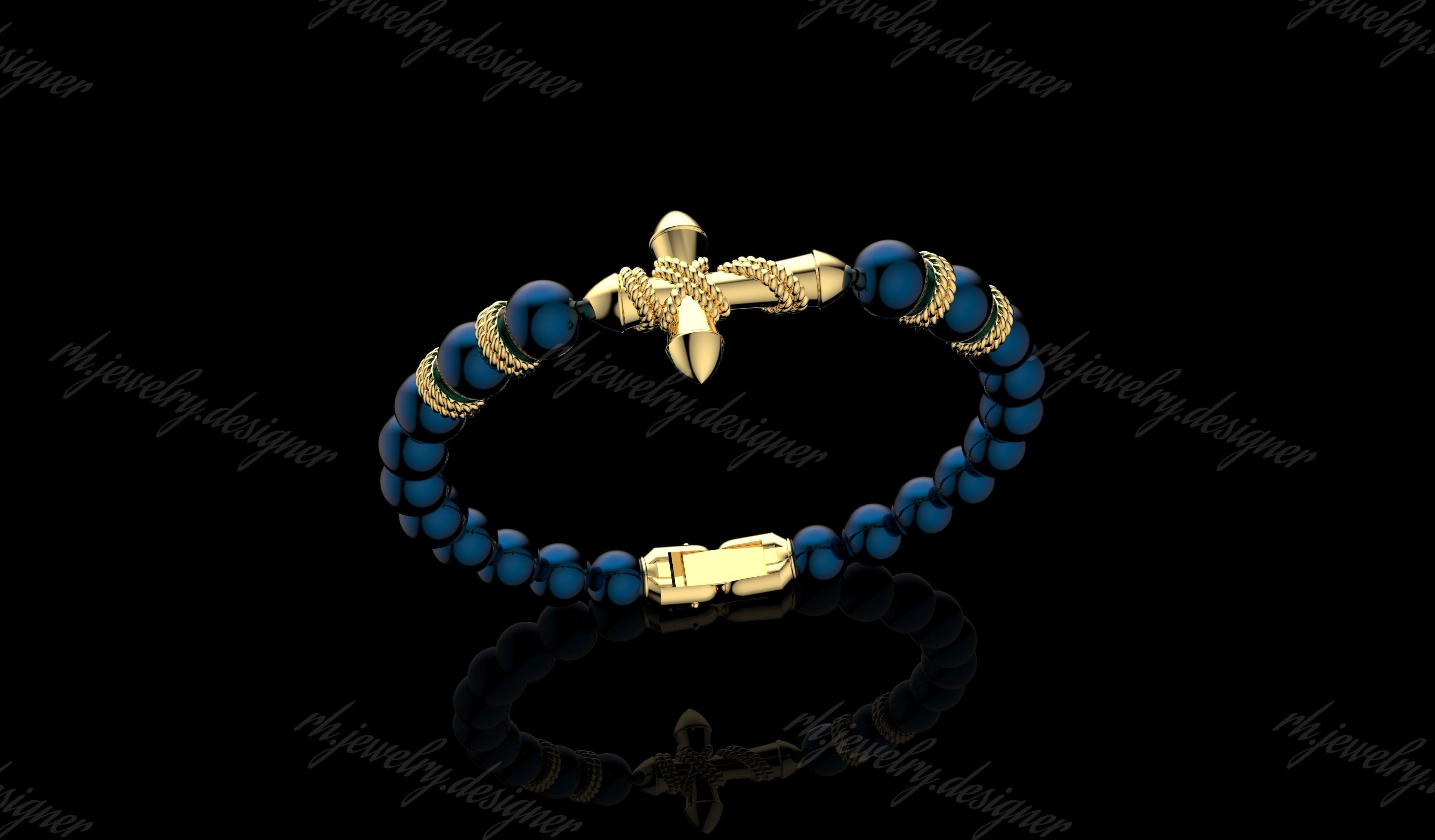 Gold N1180 3D print model_4