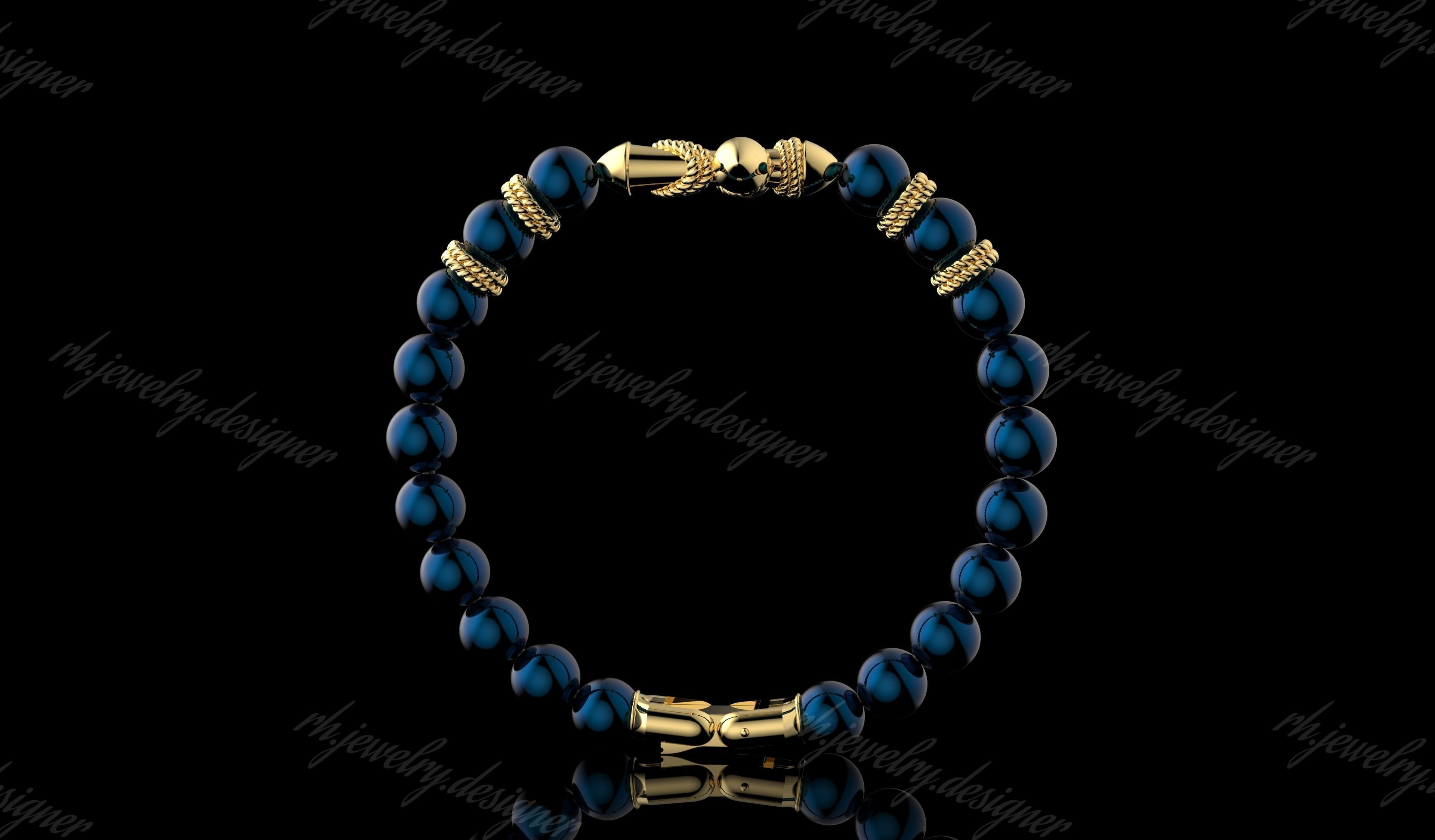 Gold N1180 3D print model_3