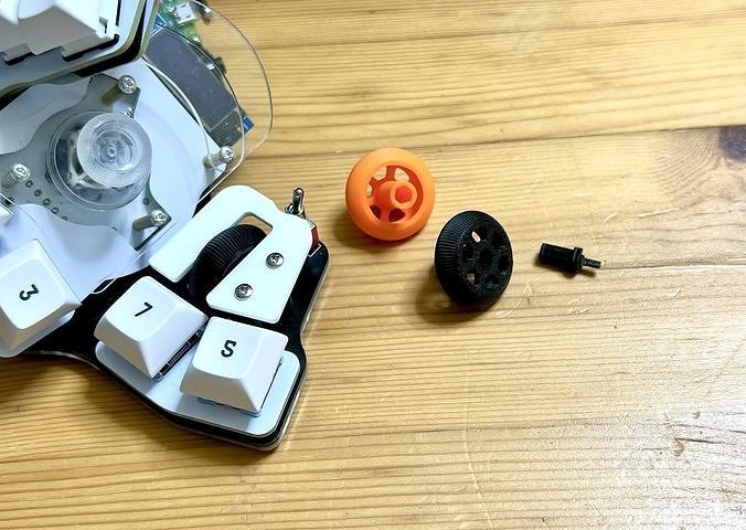 Mouse Wheel Free 3D print model