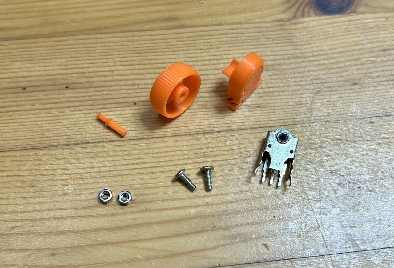 1U Wheel Encoder THQWGD001 Free 3D print model_1