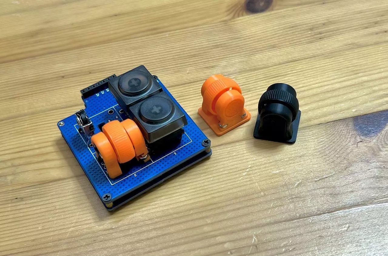 1U Wheel Encoder THQWGD001 Free 3D print model_0