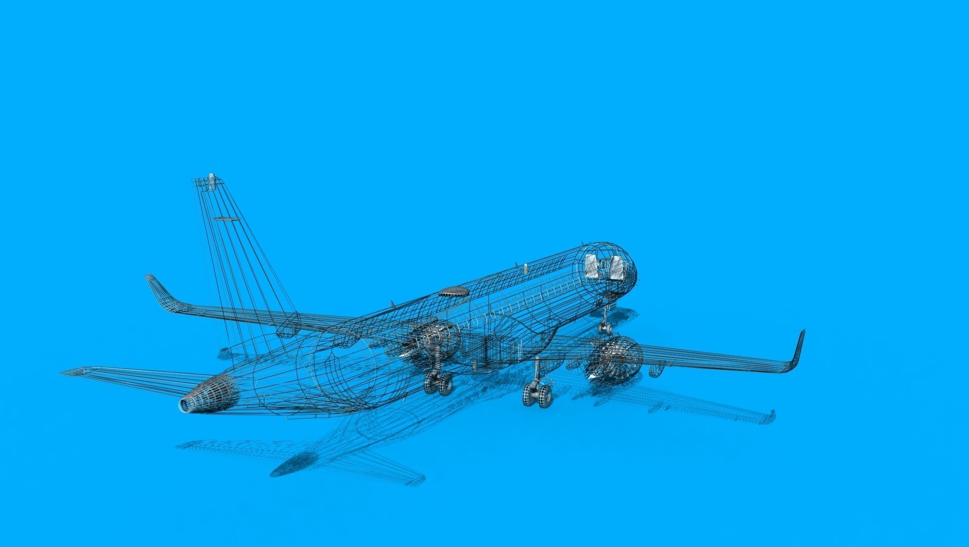 Embraer Emb-190 CIT 3D model_13