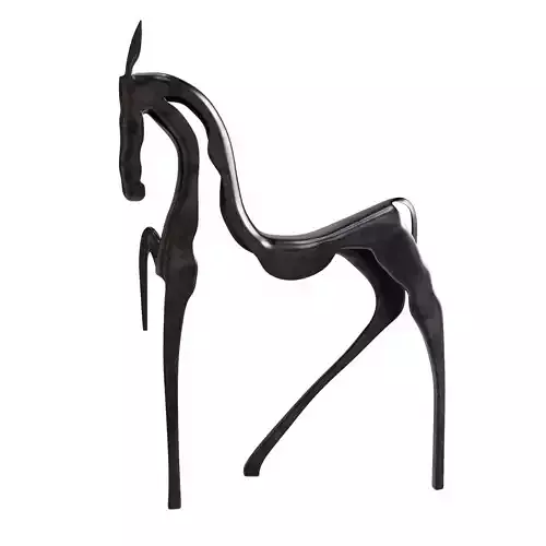 Stanley DOVE Circus Horse sculpture 3D model