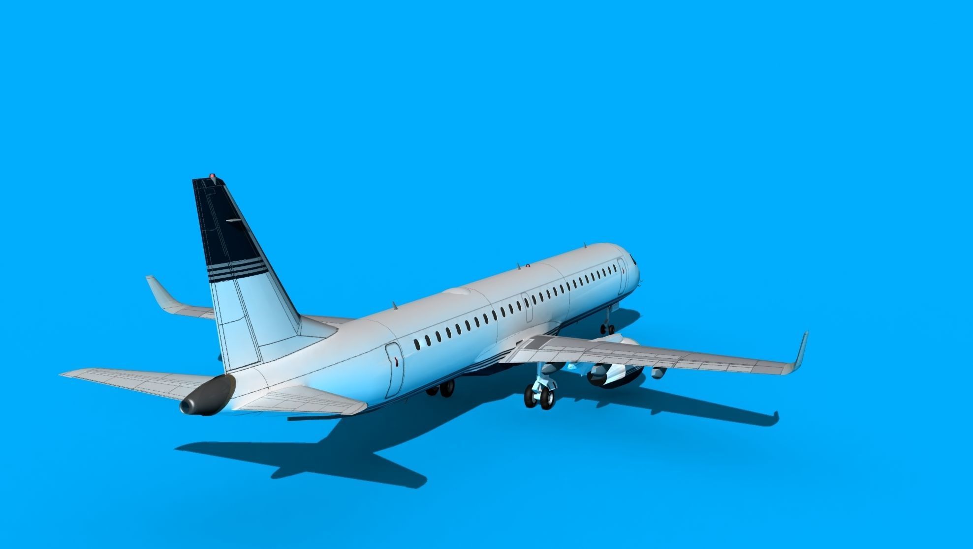 Embraer Emb-190 Corporate 1 3D model_6