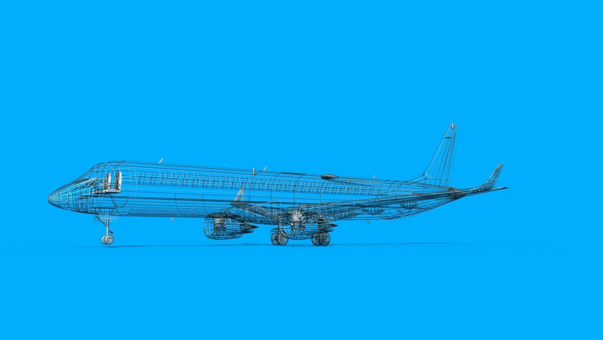 Embraer Emb-190 Corporate 1 3D model_11