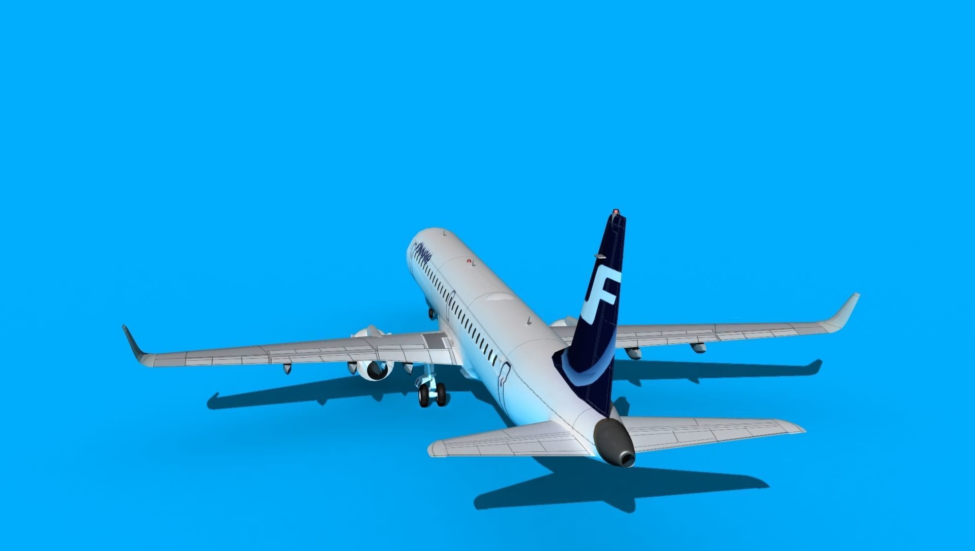Embraer Emb-190 Finnair 2 3D model_7