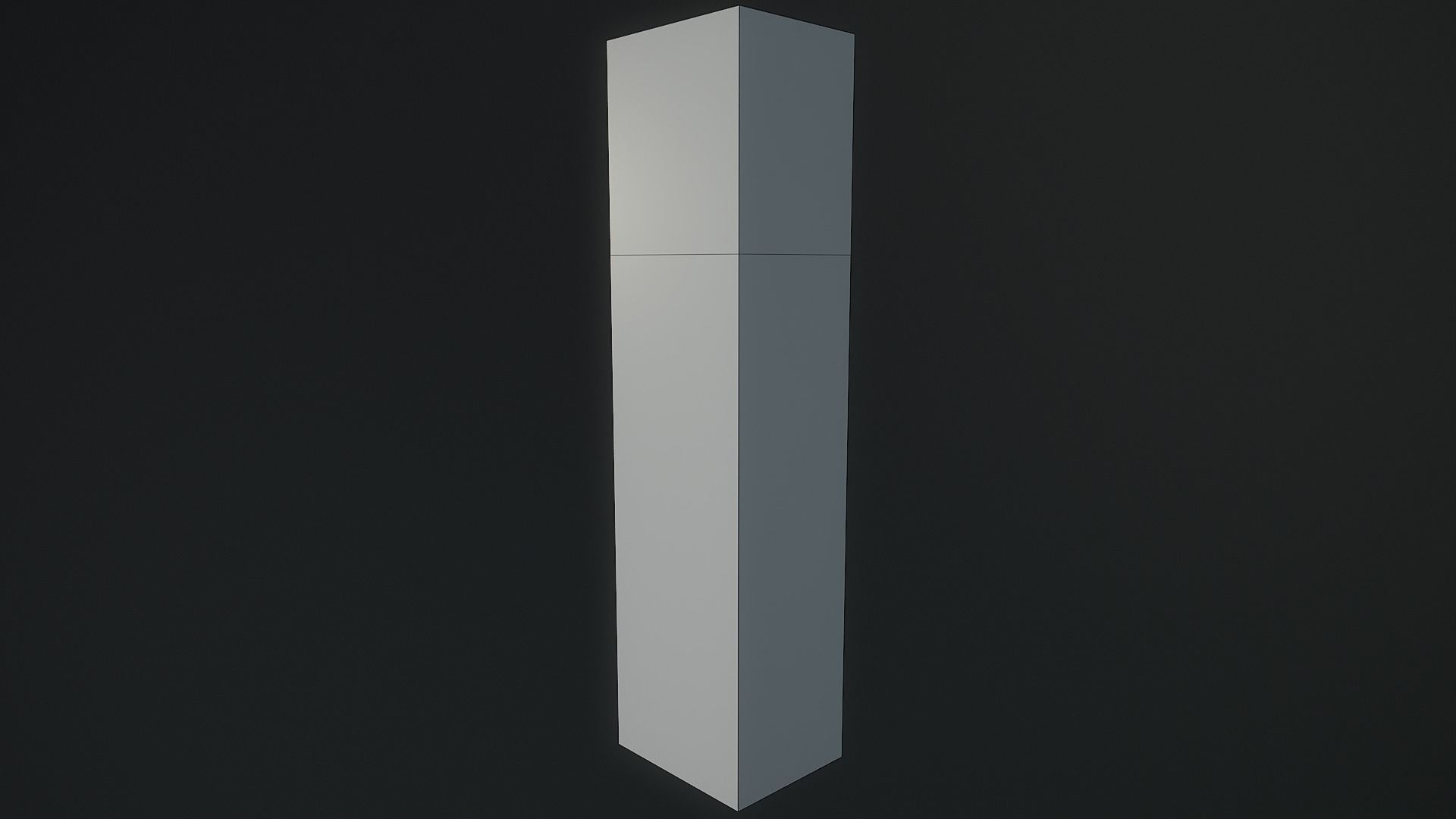 Low Poly 80s Gas Station Low-poly 3D model_41