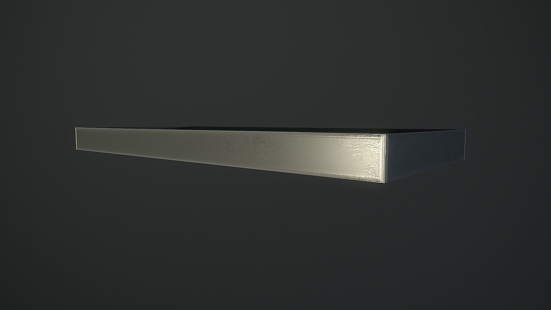 Low Poly 80s Gas Station Low-poly 3D model_54