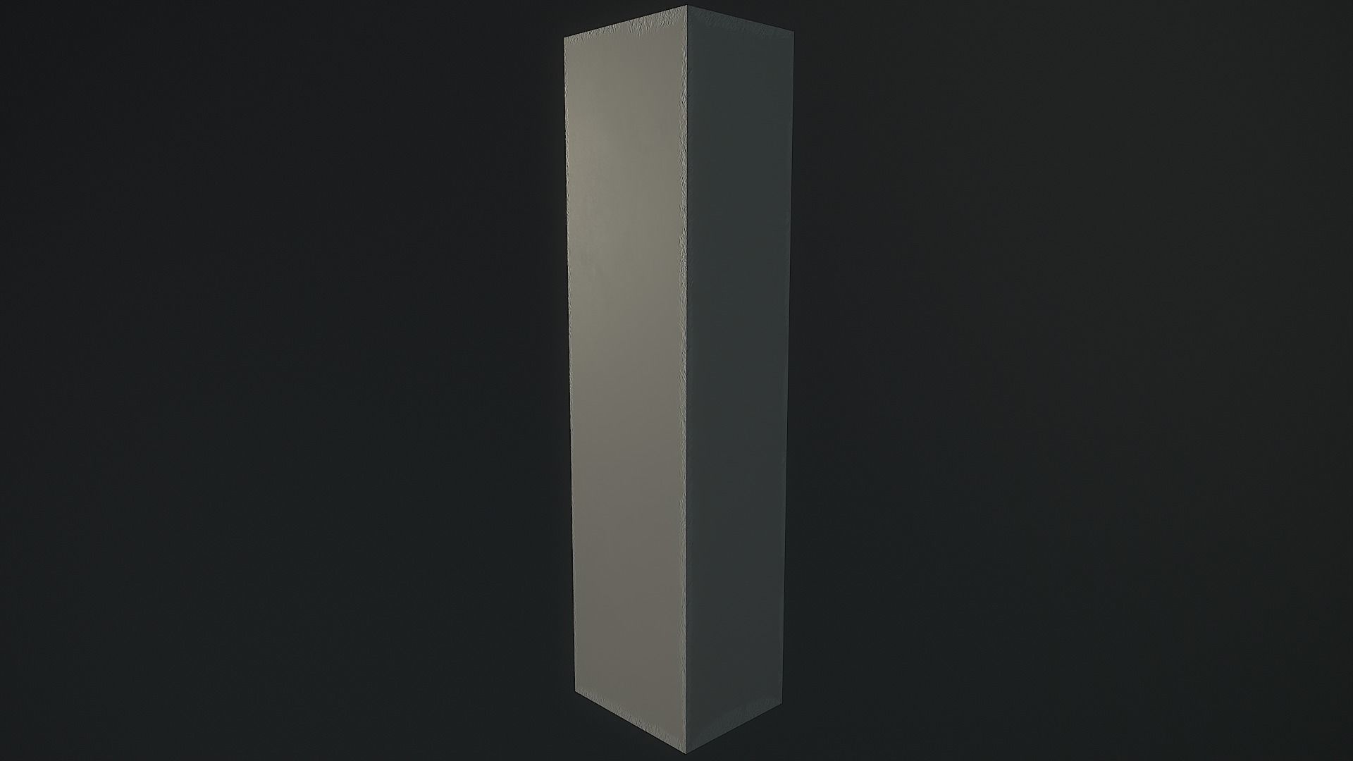 Low Poly 80s Gas Station Low-poly 3D model_40